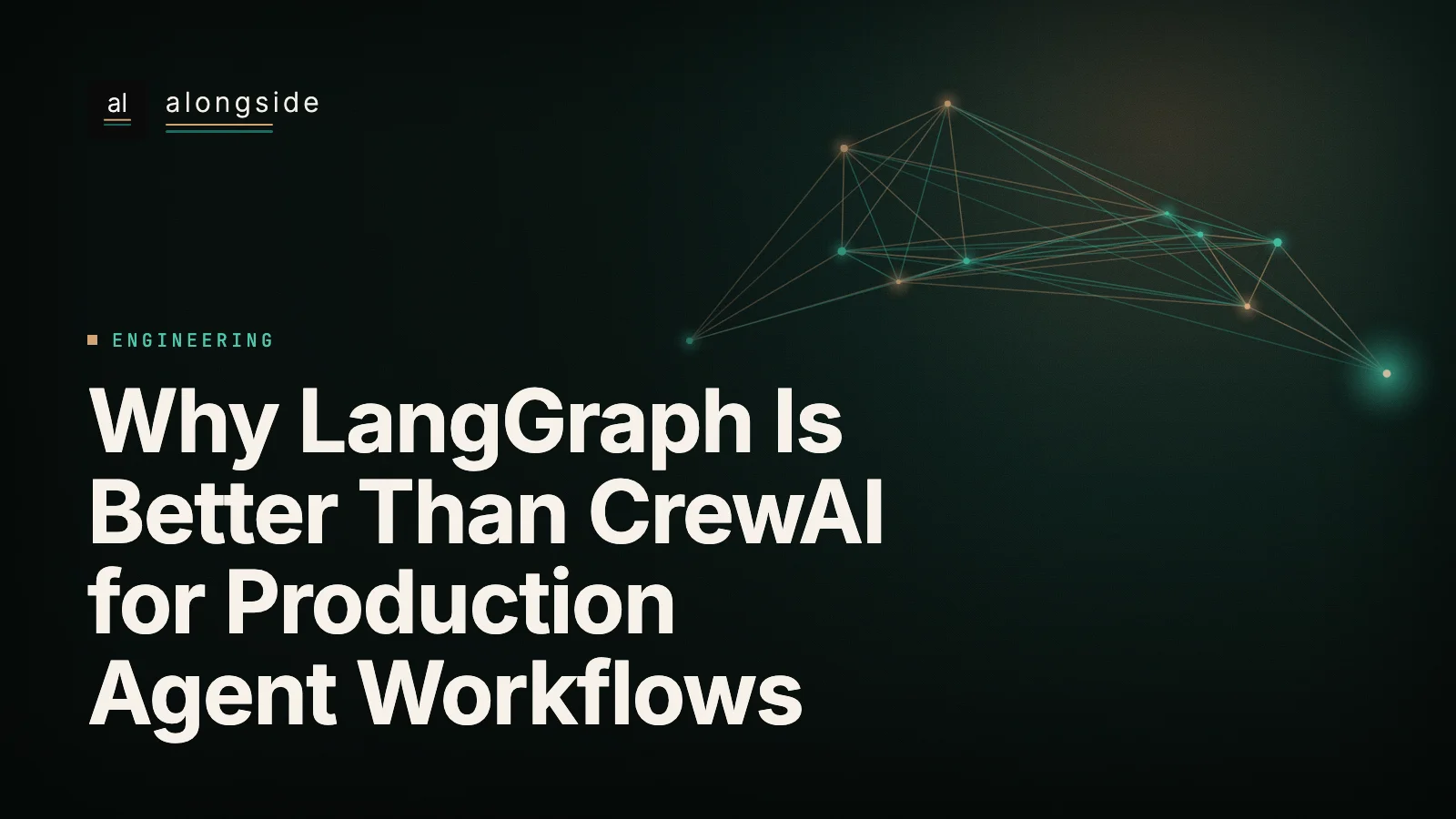 Porque o LangGraph é melhor do que o CrewAI para workflows de agentes em produção