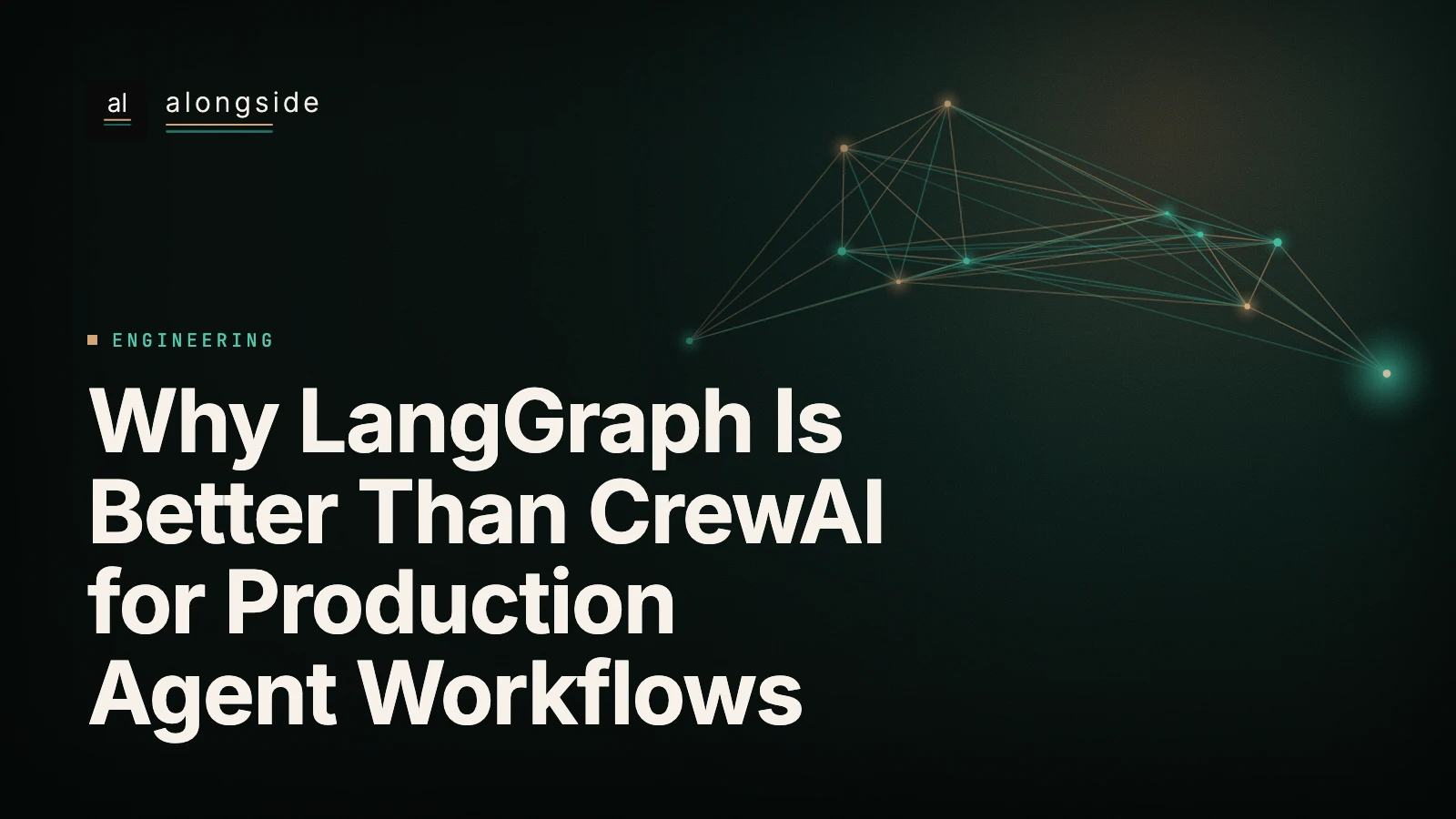 Porque o LangGraph é melhor do que o CrewAI para workflows de agentes em produção
