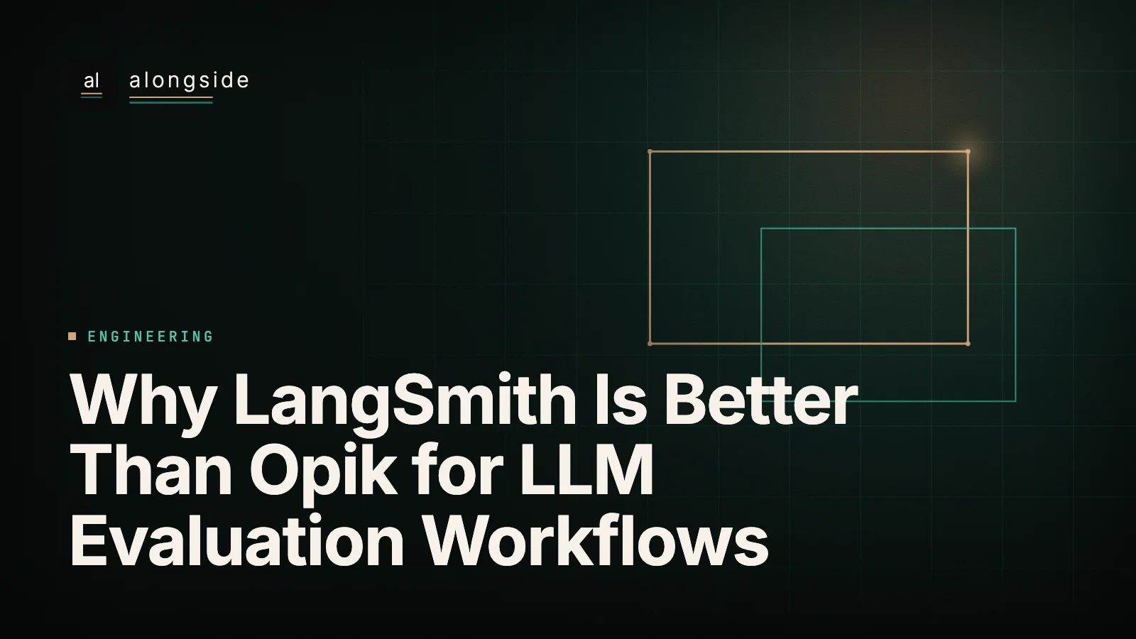 Porque o LangSmith é melhor do que o Opik para workflows de avaliação de LLMs