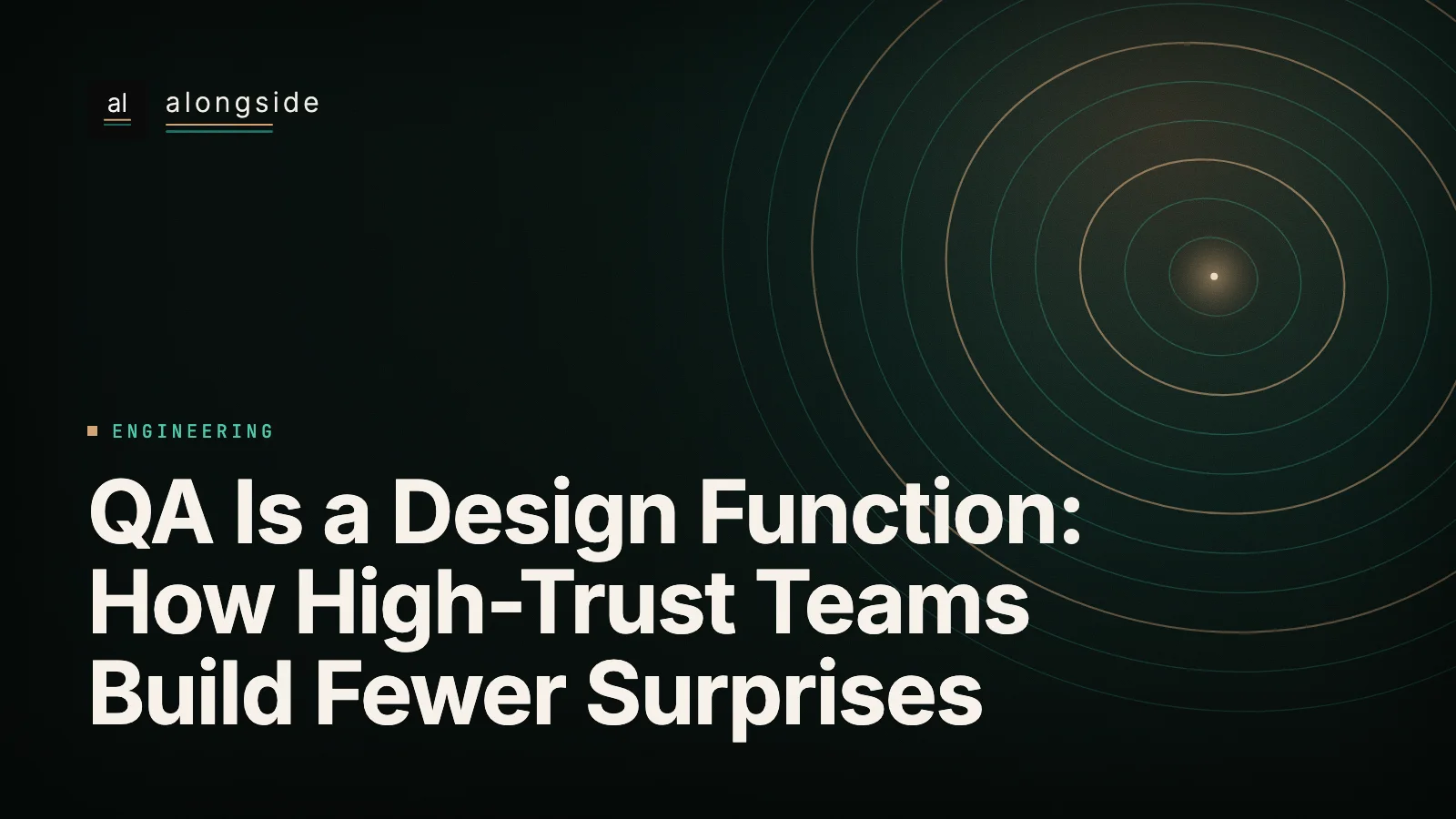 QA é uma função de design: como equipas de confiança evitam surpresas