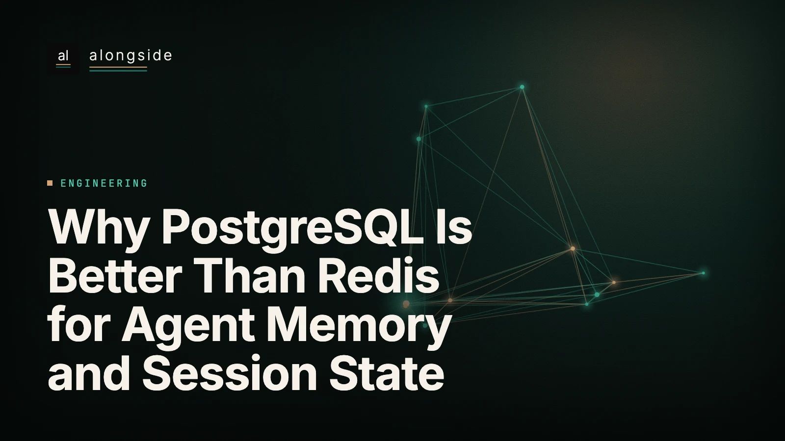 Porque o PostgreSQL é melhor do que o Redis para memória de agentes e estado de sessão